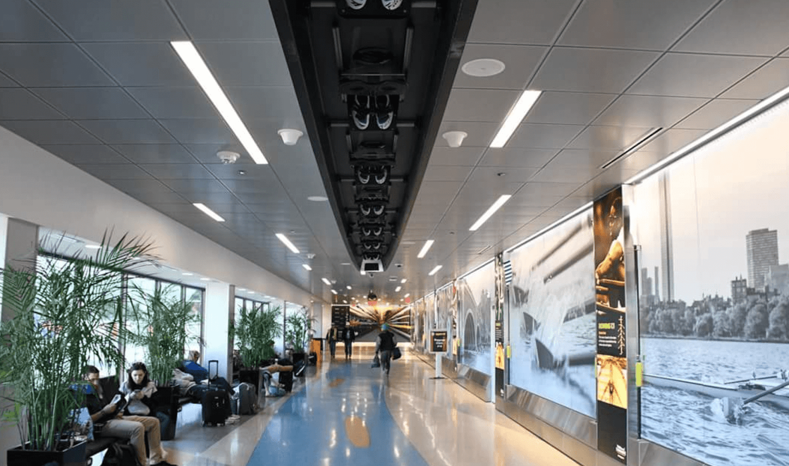 Three services can pick you up at the logan international dock: The Best of Boston Logan International Airport InMotion Stores